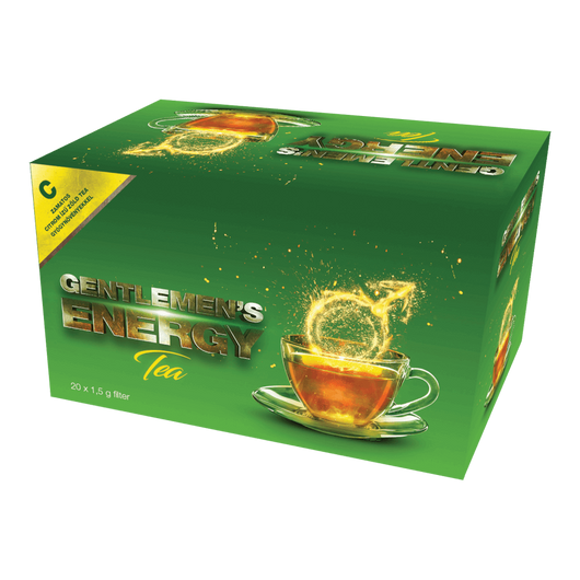 Gentlemens Energy Tea - Citrom - 20 filter - potencianövelő