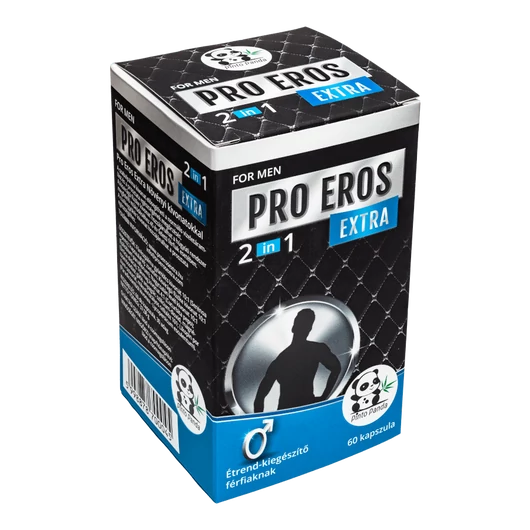 Pro Eros Extra 2 in 1 - 60db kapszula - folyamatos szedésű potencianövelő