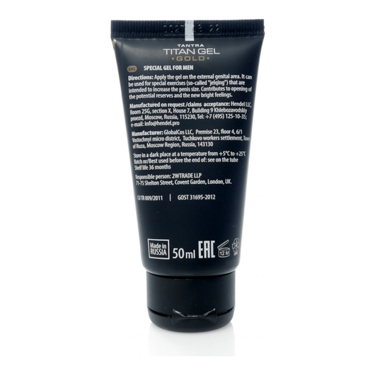TITAN Gél Gold - 50ml TITAN Gél Gold - 50ml