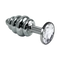 Rosebud Spiral Plug Clear